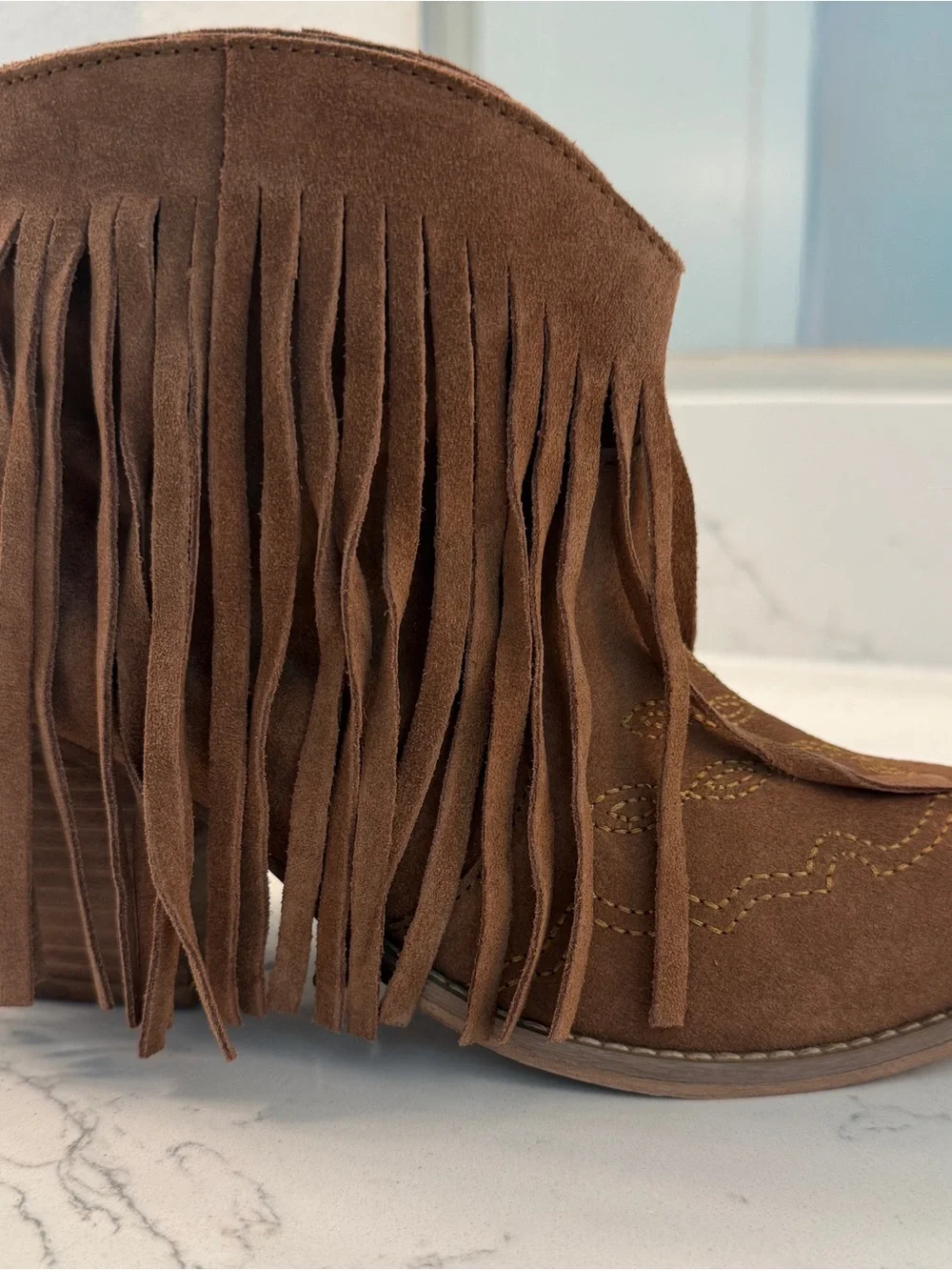 Fringed booties - Picture 2 of 9